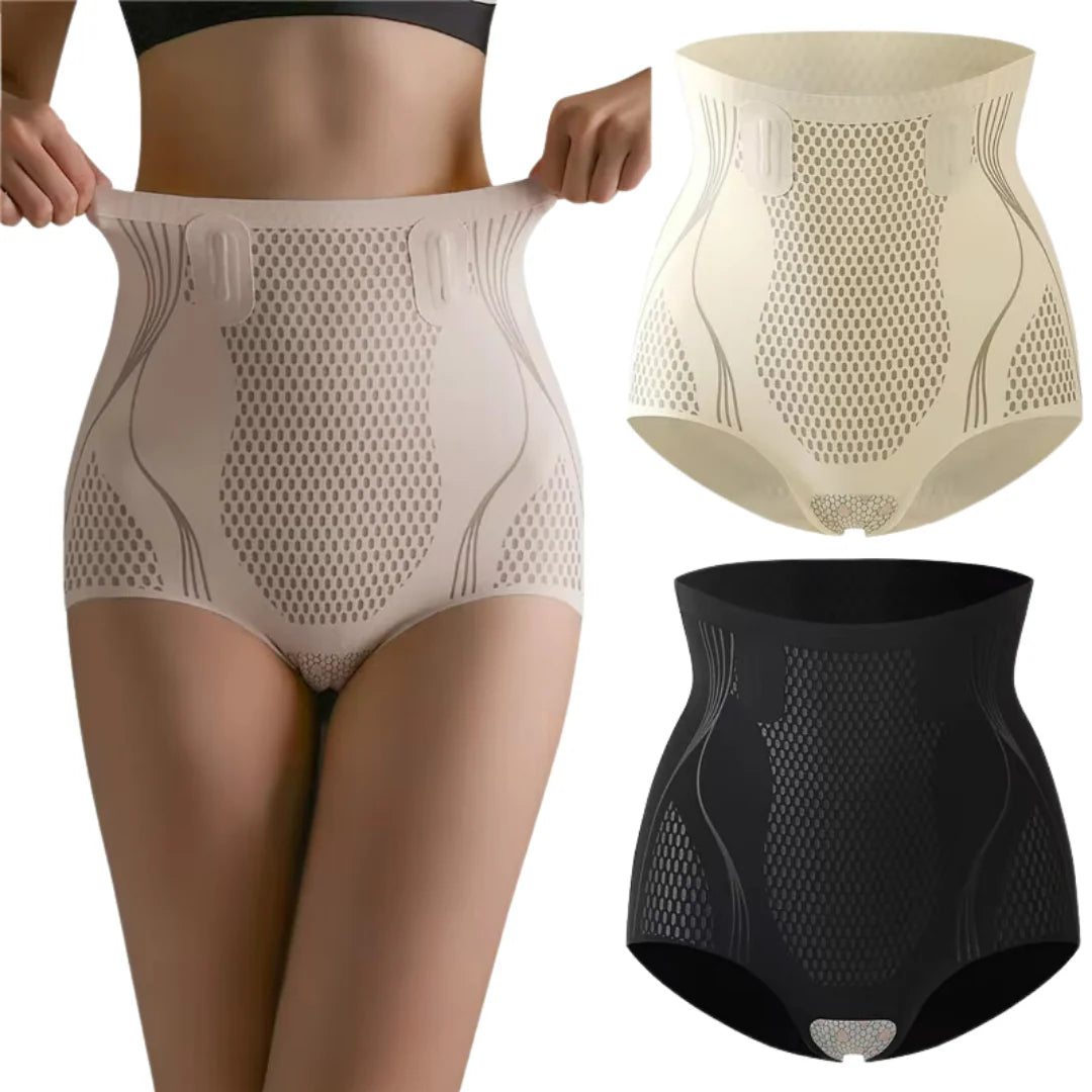 LIVAVI Seamless Comfort Shaping High Waist Corset Panties
