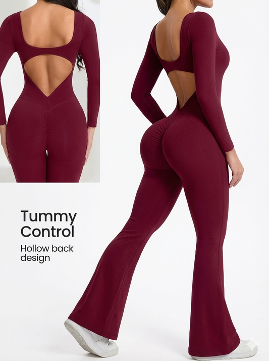 Exercise jumpsuit women's sportswear